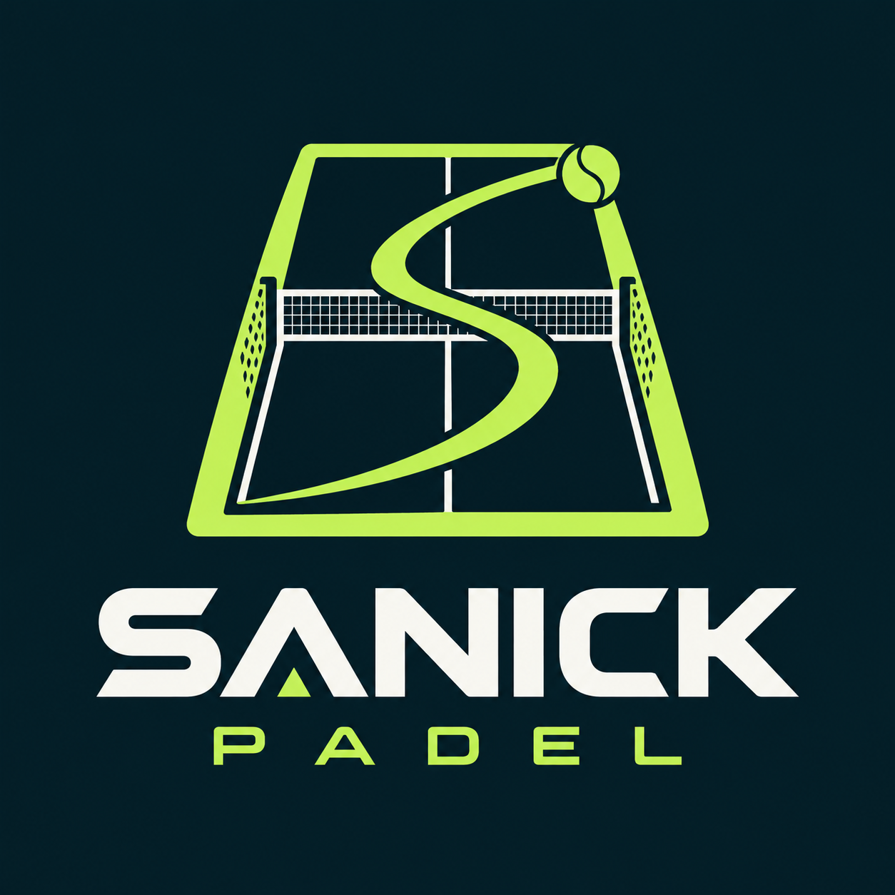 Sanick Padel — Court S strategy logo